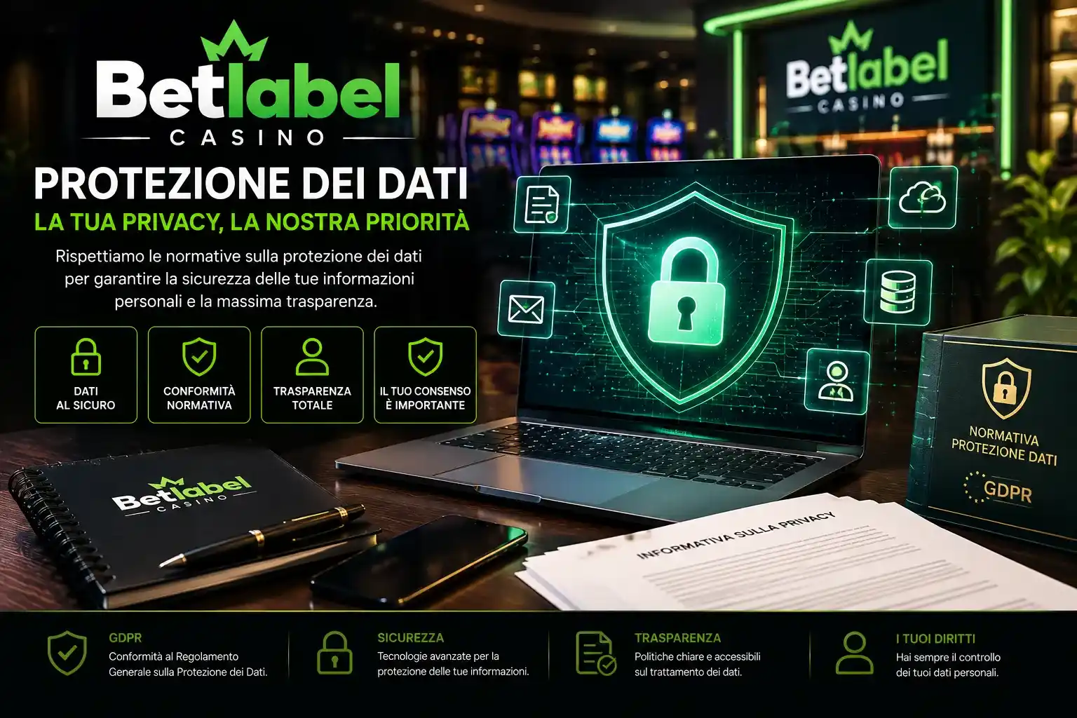 betlabel casino dati