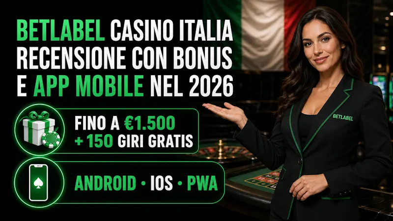 BetLabel Casino Italia recensione con bonus e app mobile nel 2026