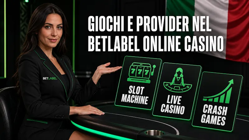 Giochi e provider nel BetLabel online casino